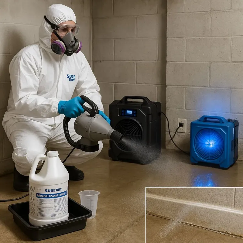 Sanitization and Odor Removal process in Clifton Forge, VA