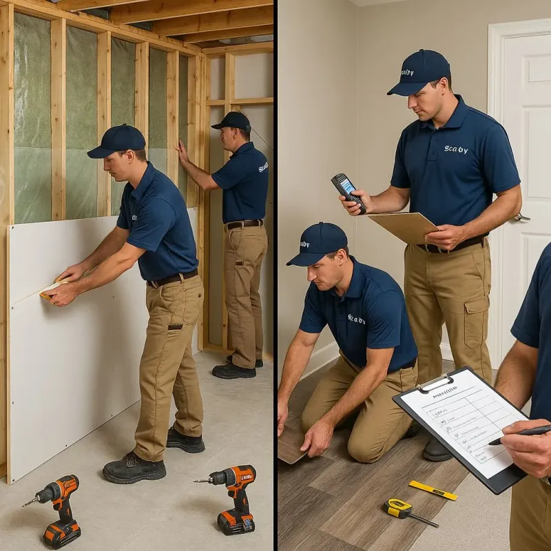 Repairs and Reconstruction process in Clifton Forge, VA