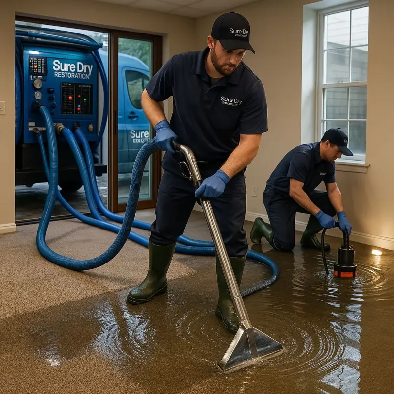 Water Extraction and Removal process in Clifton Forge, VA